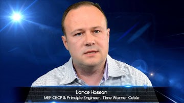 Lance Hassan, Time Warner Communications, speaks on MEF Professional Certification