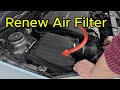 How To Replace Vauxhall Insignia Air Filter 2 0 CDTI