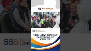 Residents Urge the District Attorney's Office to Speed ​​Up Investigation of Pokir Corruption Due...
