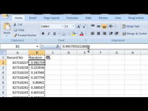 How to Create a Random Sample in Excel (in 3 minutes!)