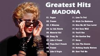 Madonna Greatest Hits 2022💝Madonna Greatest Hits Full Album 2022💝La Isla Bonita, Hung Up,