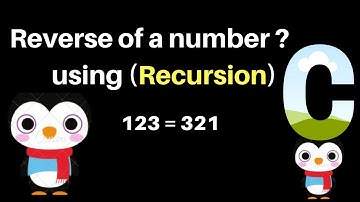 C Program to Find Reverse of a Number Using Recursion (July 2019) Simple Coding Example