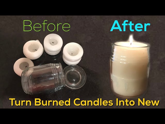 How to Make New Candles from Old Candles – Go Gingham