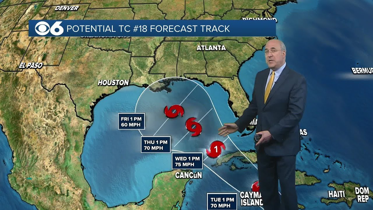 Tracking the Tropics: Potential tropical storm could impact Gulf Coast ...