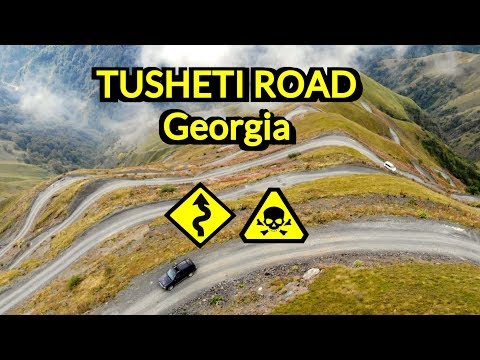 Vídeo: Estradas na Geórgia