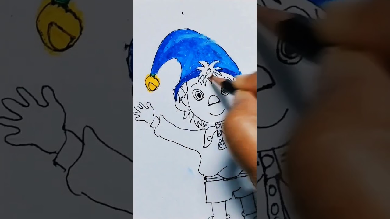 Noddy drawing 