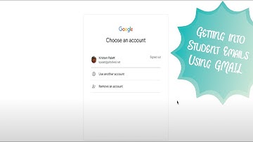 Getting Into Student Emails Through Gmail