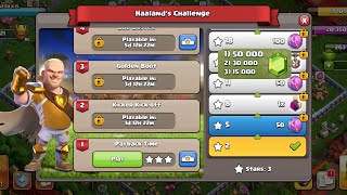 Fastest 3 Star Haaland's Payback Time Challenge Clash of Clans Earn 50000 Gems. #ClashWithHaaland