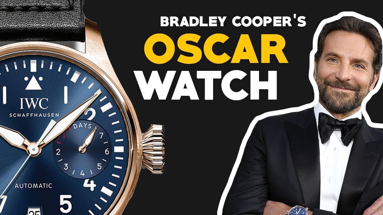 Bradley Cooper's $75K Oscar Watch: PIECE-UNIQUE IWC Pilot Le