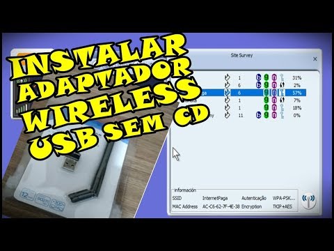 #1 Como Instalar Driver Adaptador Wireless USB Sem Ter o CD de Instalação Mới Nhất