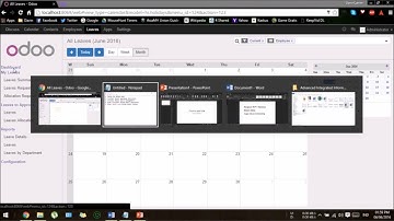 Cara membuat permohonan cuti karyawan pada ODOO