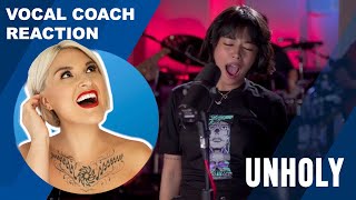 Vocal Coach Reacts to GiGi De Lana - Unholy #vocalcoachreacts #gigidelana #unholy #samsmith