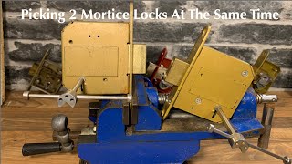 5 Lever Mortice Locks Picked One Hand