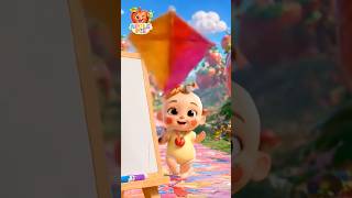 🪁☁️ OMG! K for Kite 🌈✨ #shorts #preschoollearning