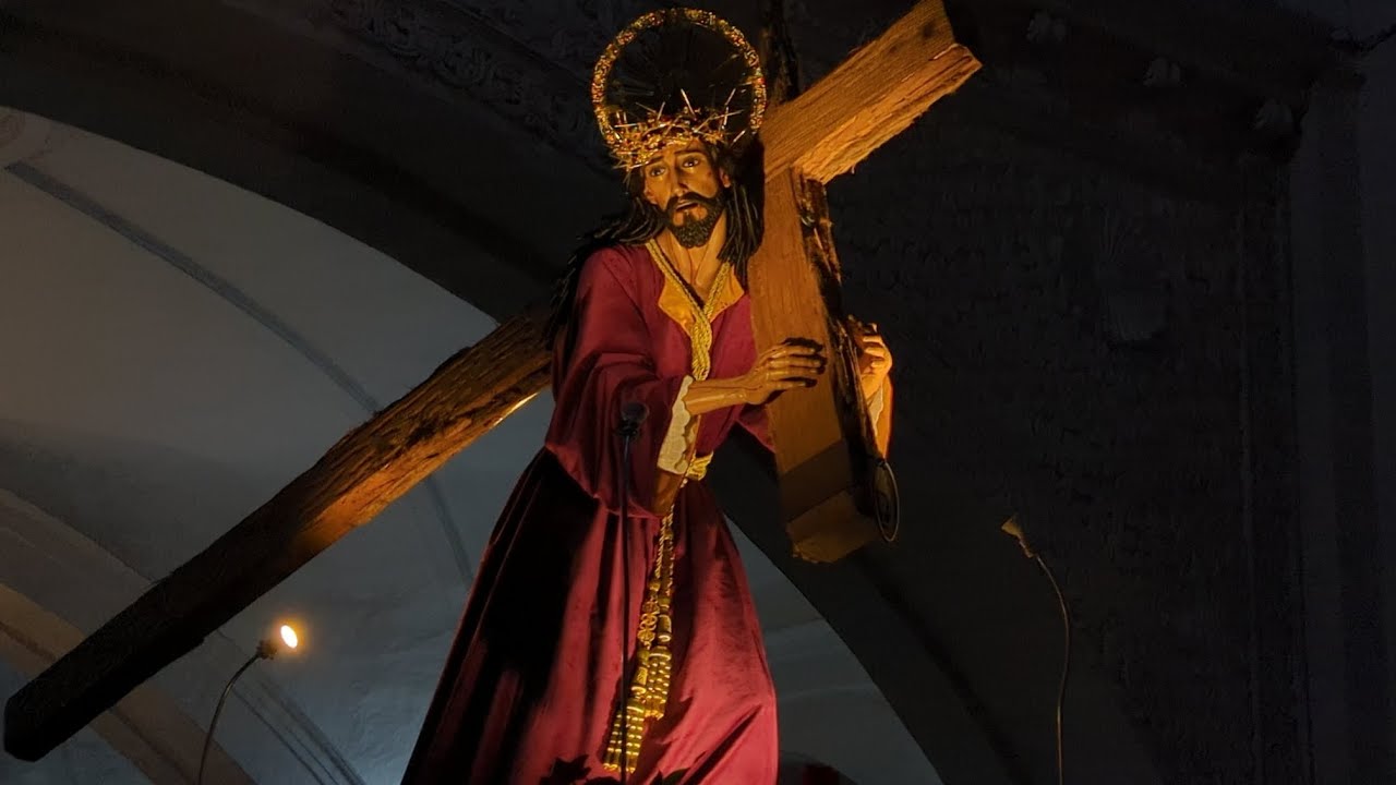 Solemne retorno de restauración de Jesús nazareno del Perdón y virgen de dolores, San Francisco 