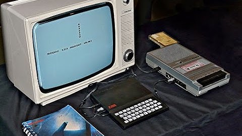 Top 5 Vintage computers, Sinclair ZX80 Spectrum Commodore 64 Atari Texas pong Science museum London