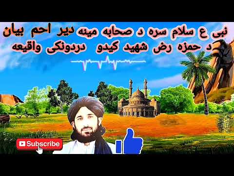 مولانا حلیم سید هاشمی بیان محمد ص سره دصحابه مینه جنگ احد بعد شهيدان دحمزه رض عنه شهادت واقیعه