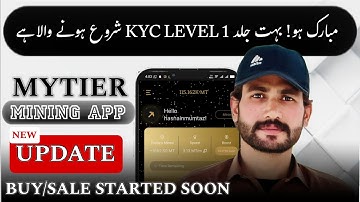 MyTier Mining App 🔥( KYC Level 1 )  MyTier Mining App KYC Verification | MT Token Buy/Sell Started ✓