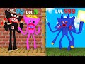 Monster School : CROOK Huggy Wuggy and Kissy Missy vs BOSS Killy Willy - Minecraft Animation