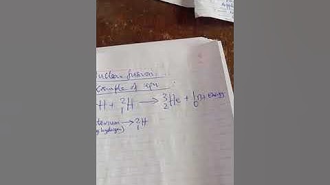 S 4 MODERN PHYSICS   NUCLEAR FISSION & FUSION