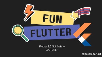 Lecture 1 | Flutter Introduction | Fun Flutter | Hindi #flutter #hindi