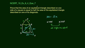 Triangles Ex- 6.4 | Que #7 | Properties of Triangles | 10th NCERT Maths | Edusaral