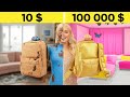 High Budget vs Low Budget Student 🎓 | School & Food DIYs by 123GO!