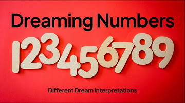 Dreaming Numbers - Dream Interpretations