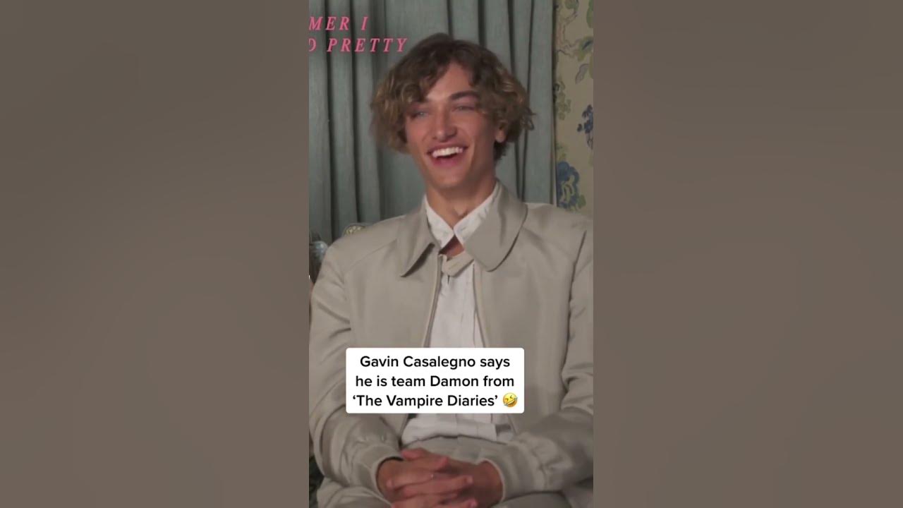 Gavin Casalegno Is Forever Team Damon From 'The Vampire Diaries' ️ YouTube Gavin Casalegno Is Forever Team Damon From 'The Vampire Diaries' ️ YouTube