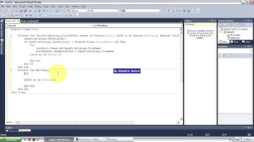 Simple Picture Viewer Tutorial - VB - Dimitris Hatzis