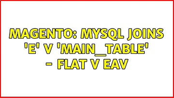 Magento: Mysql joins 