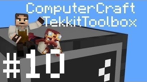 Tekkit Toolbox ComputerCraft Episode 10: Framed for a Lift