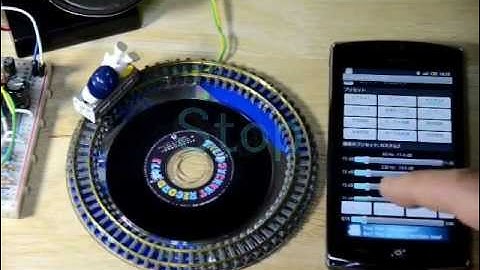 スマートフォン鉄道模型制御　Bluetooth Model Railroad Control with Smartphone