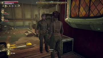 NPC Dialogue in Stellar Bay | The Outer Worlds