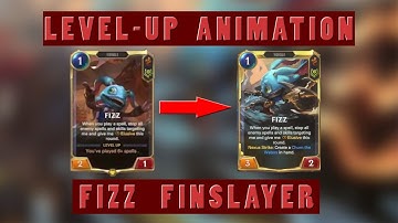Fizz Finslayer level-up animation | Legends of Runeterra