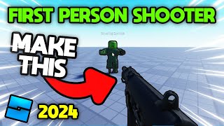 How to Make an FPS GAME in Roblox Studio  2024