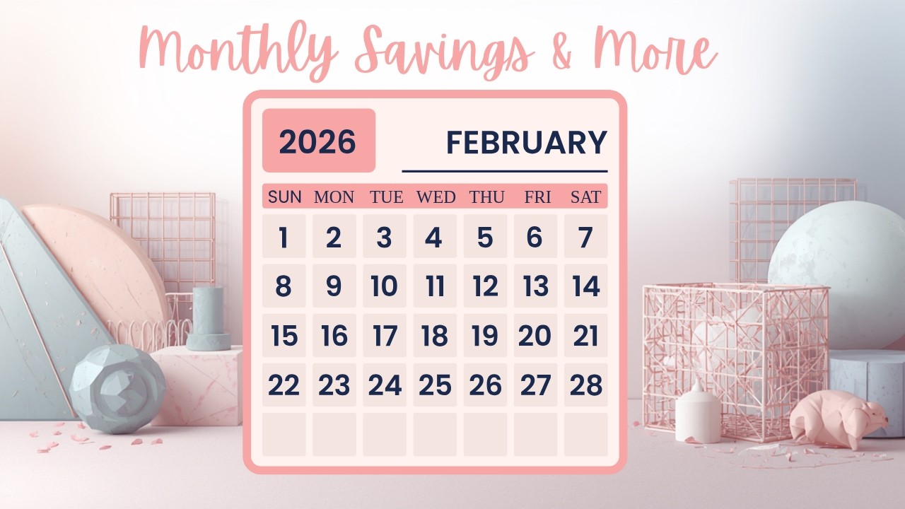 Monthly Saving & Me Monday. Happy Black History Month.