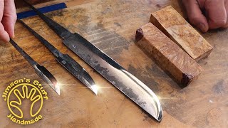 Making a Puukko Knife  Part 1  The Knife Handle