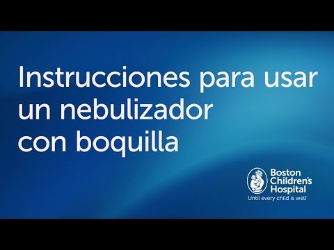 Video: ¿Cómo funcionan las boquillas de nebulización?