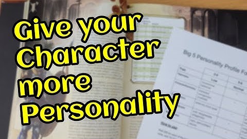 Give Your DnD Character More Personality