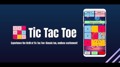 Tic Tac Toe 2 Player: XO Game - Trailer