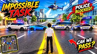 🚔 3D Driving Game: Can I Escape the Impossible Police Roadblock? 😱🔥 screenshot 2