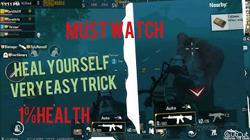 Zombie Mode Trick To Survive Heal Yourself in PUBG MOBILE
