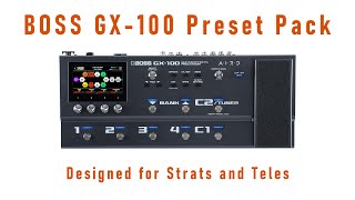 BOSS GX 100 Preset pack