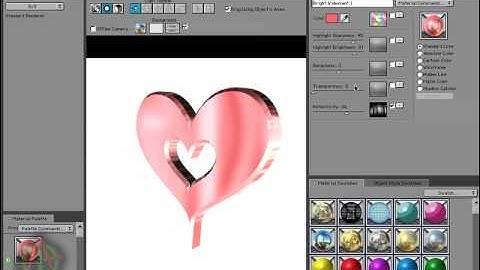 Using the Material Editor - 3D Invigorator, an Adobe Photoshop Plugin