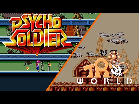 Psycho Soldier (Arcade) & Trip World (Game Boy)