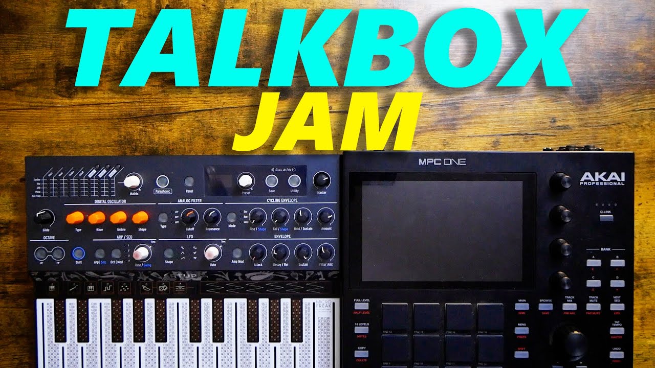 MPC One Talkbox Jam with Microfreak! - YouTube