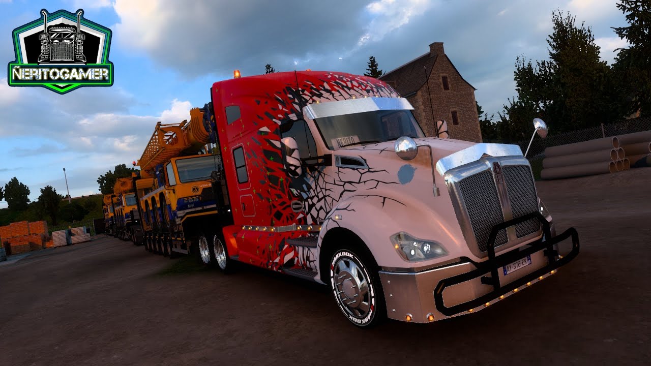 KENWORTH T 680 CARGA PESADA EURO TRUCK SIMULATOR 1.46