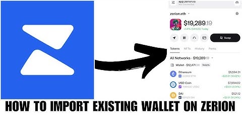 How to import wallet on Zerion Wallet