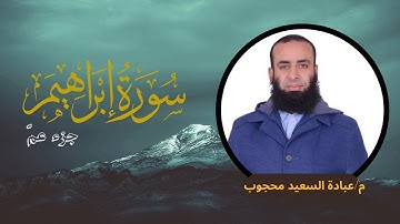 " ولاتحسبن الله غافلا " تلاوة مهندس عبادة السعيد محجوب